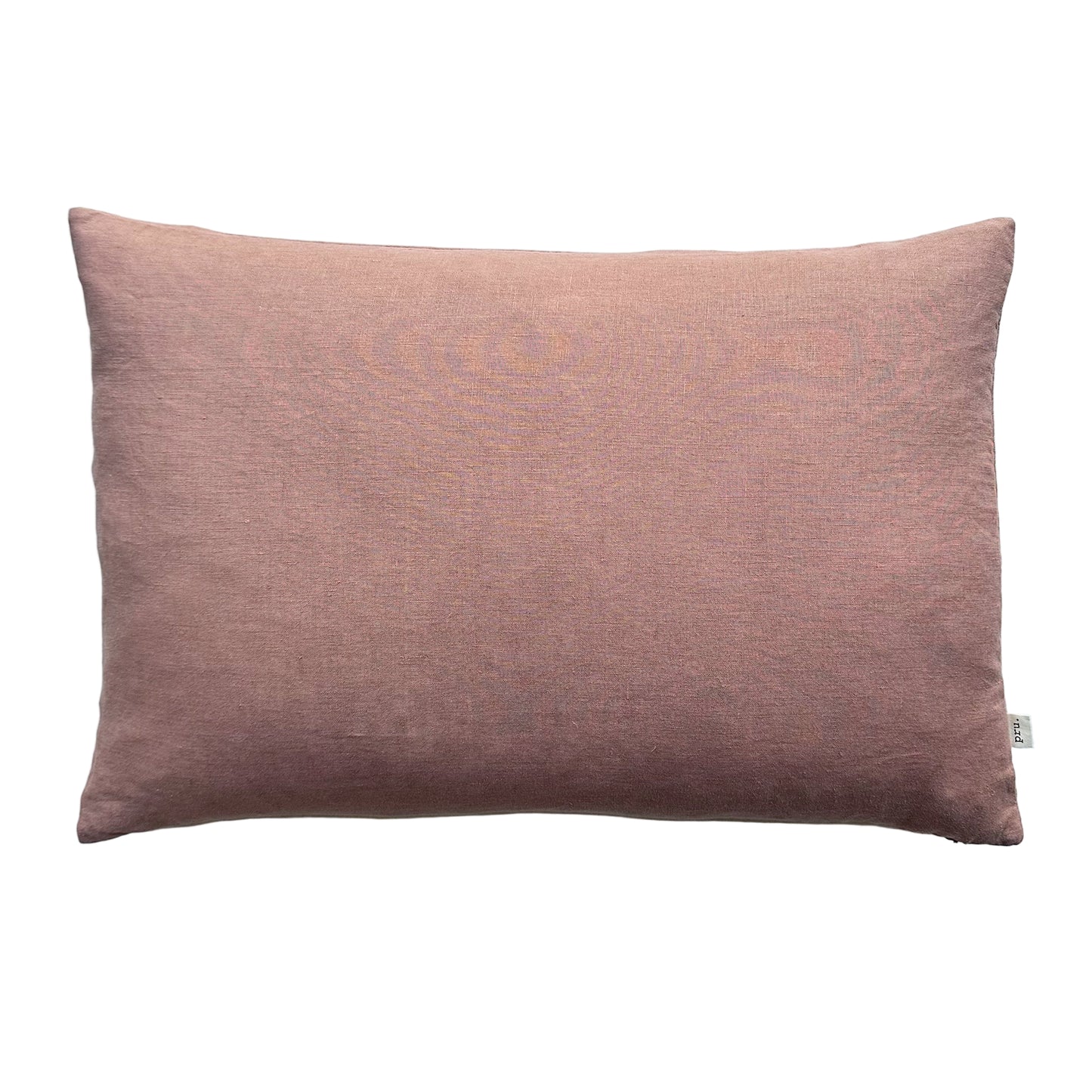 Miller Linen Cushion Faded Blush Lumbar - OEKO-TEX Certified