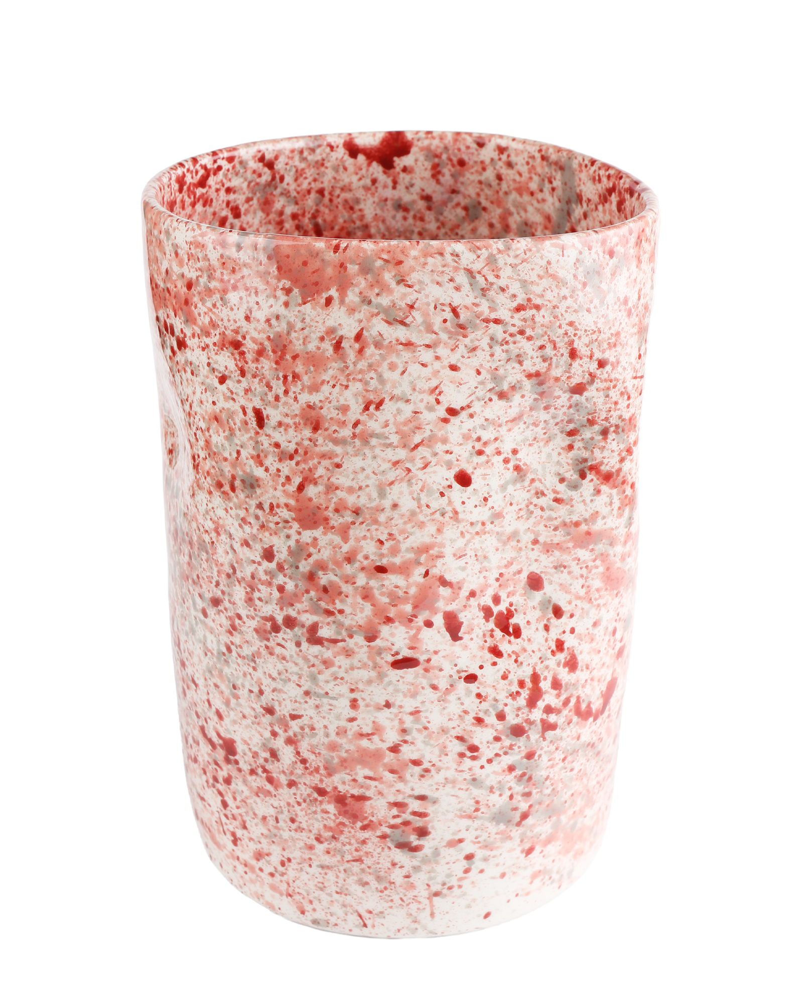 Hibiscus Splatter Bunch Vase-
