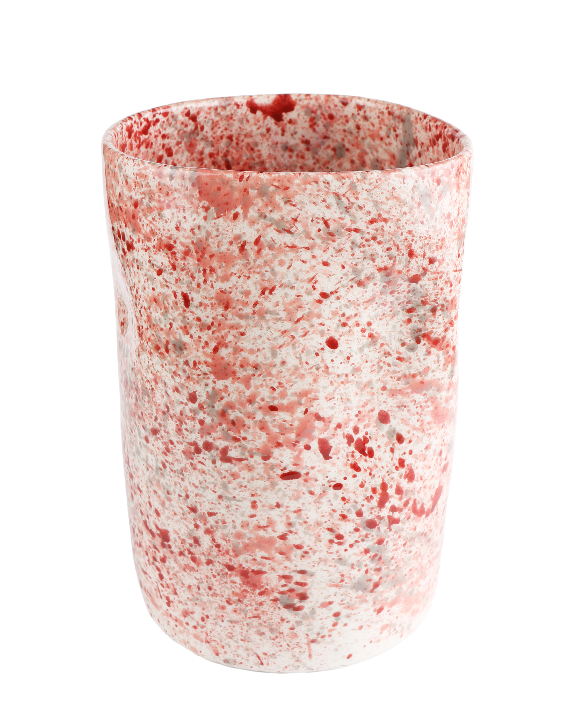 Hibiscus Splatter Bunch Vase-