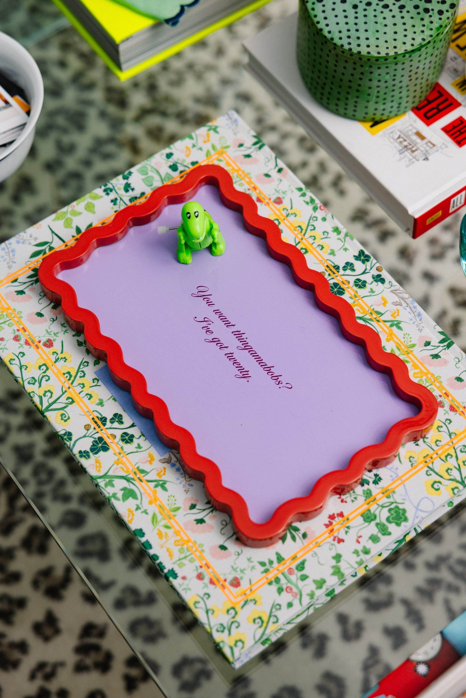 Thingamabobs Lacquer Tray