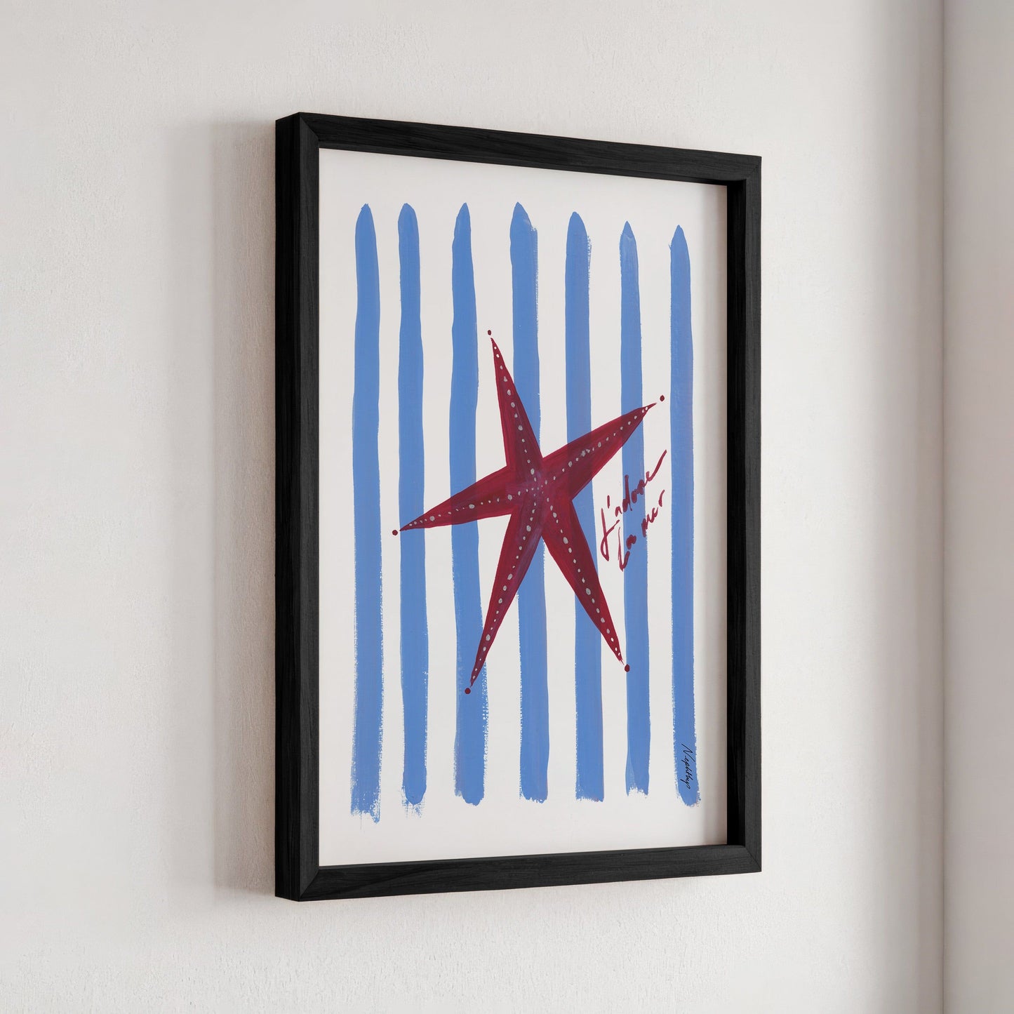 J'adore Starfish Print