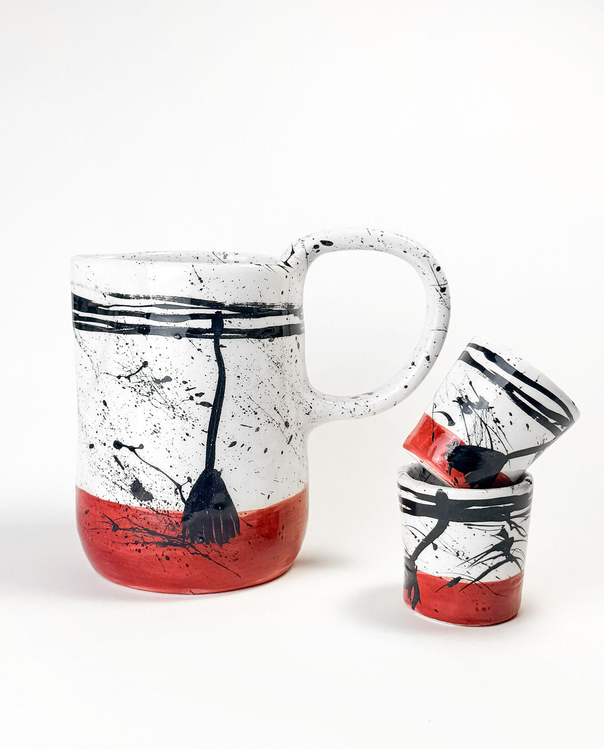 I AM GREEK - Handcrafted Ceramic Carafe "TSAROUCHI"