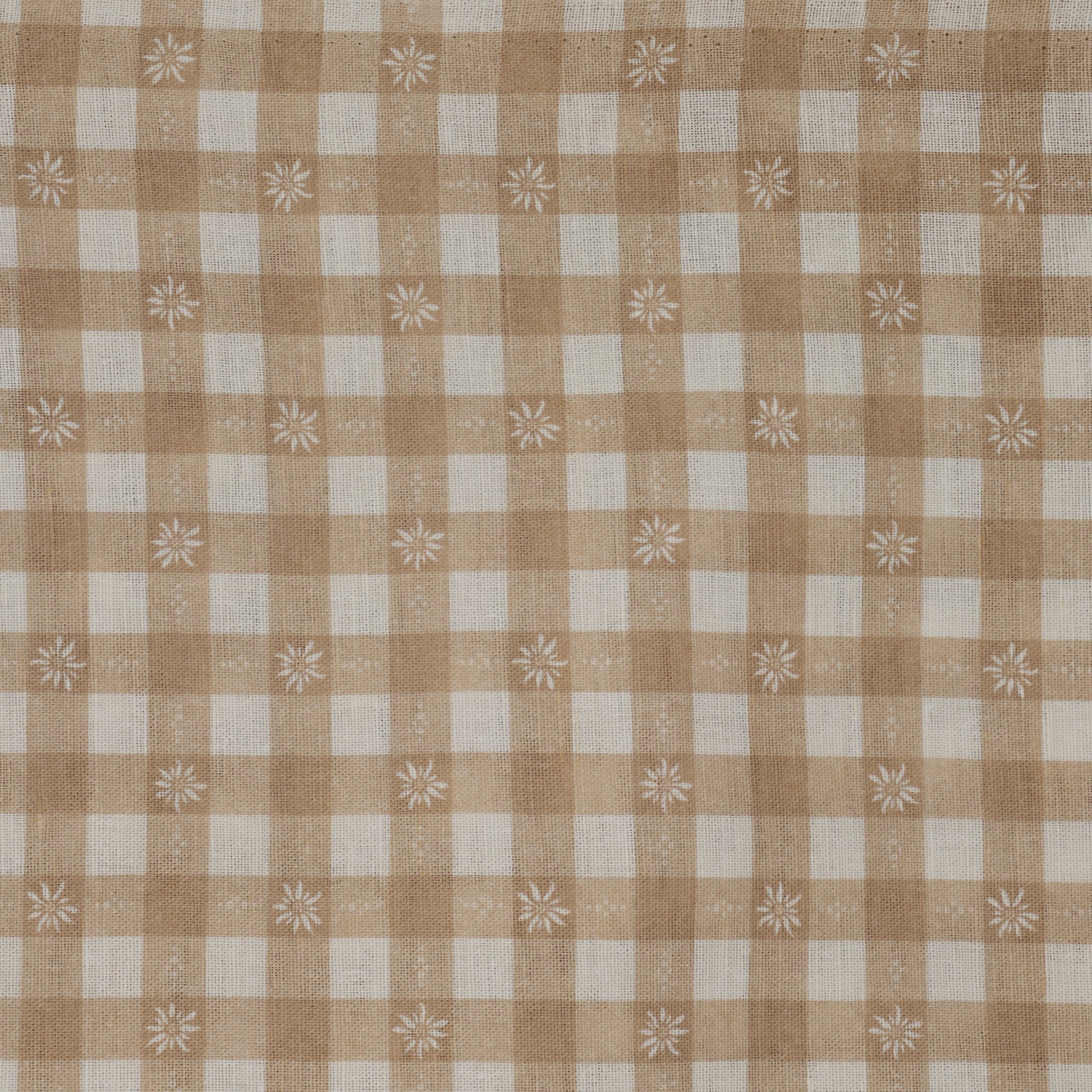 Edelweiss Gingham - Sand