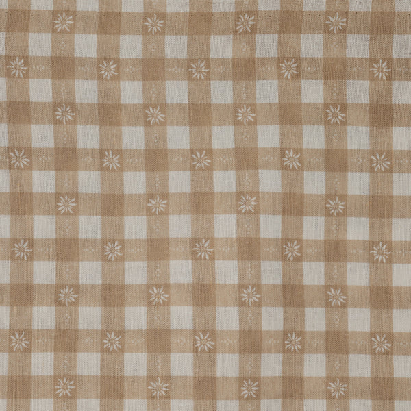 Edelweiss Gingham - Sand