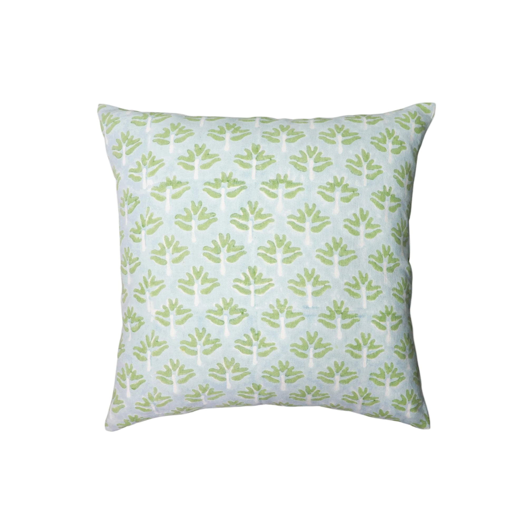Zeenat Throw Pillow Cover - Powder Blue