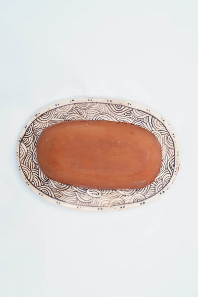 Oval Hound Dish