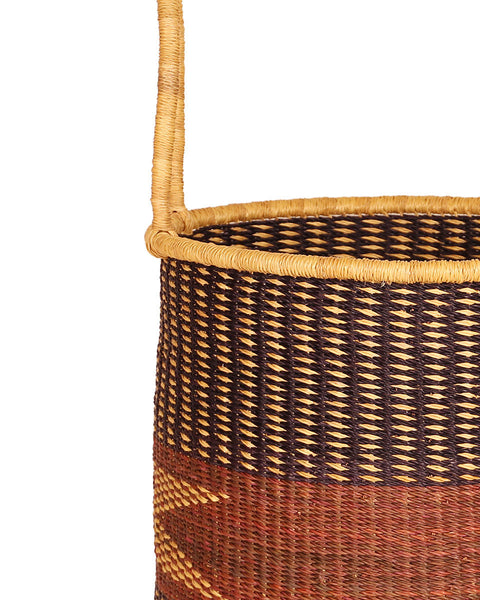 AFUOM: Navy & Purple Log or Laundry Basket