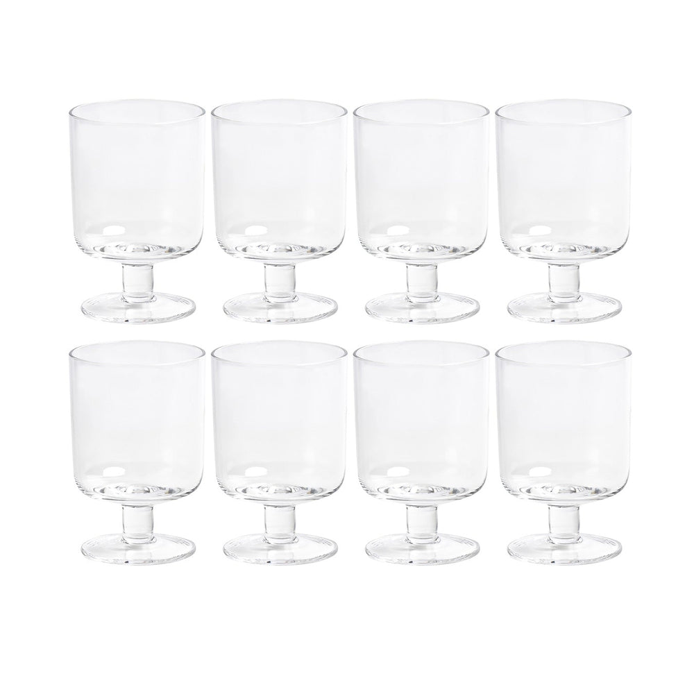 Eddie Glasses Clear - Set of 8
