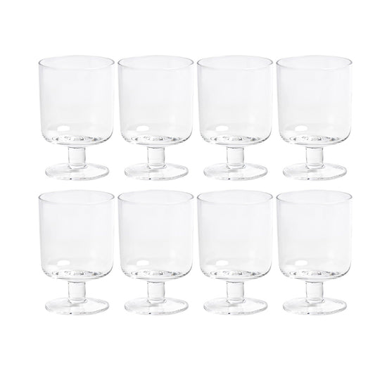 Eddie Glasses Clear - Set of 8