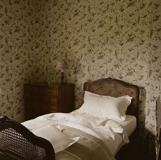 Duvet Cover Hemstitch Ivory White