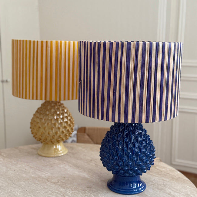 Blue Pigna Lamp