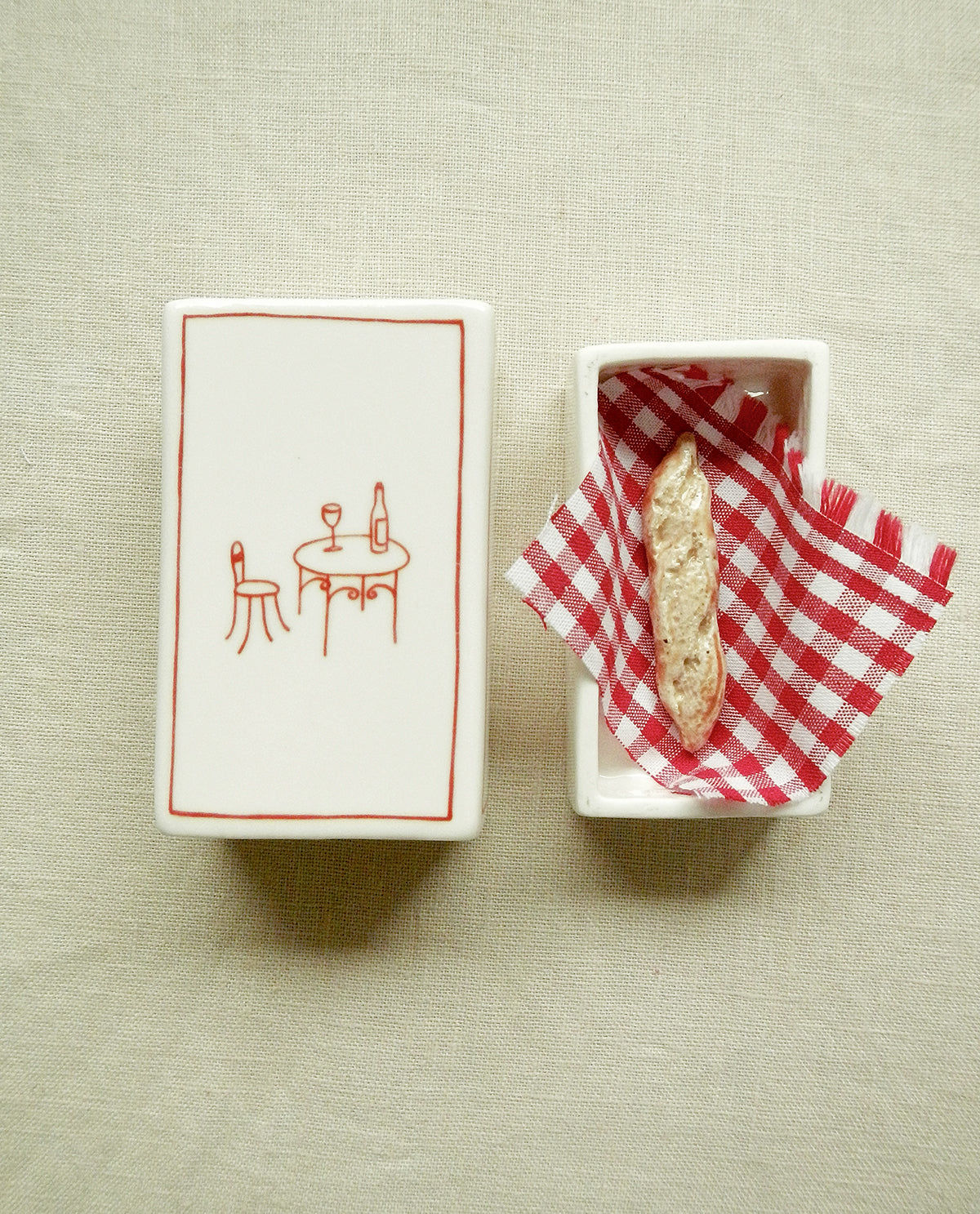 ‘Terrasse’ Ceramic Matchbox