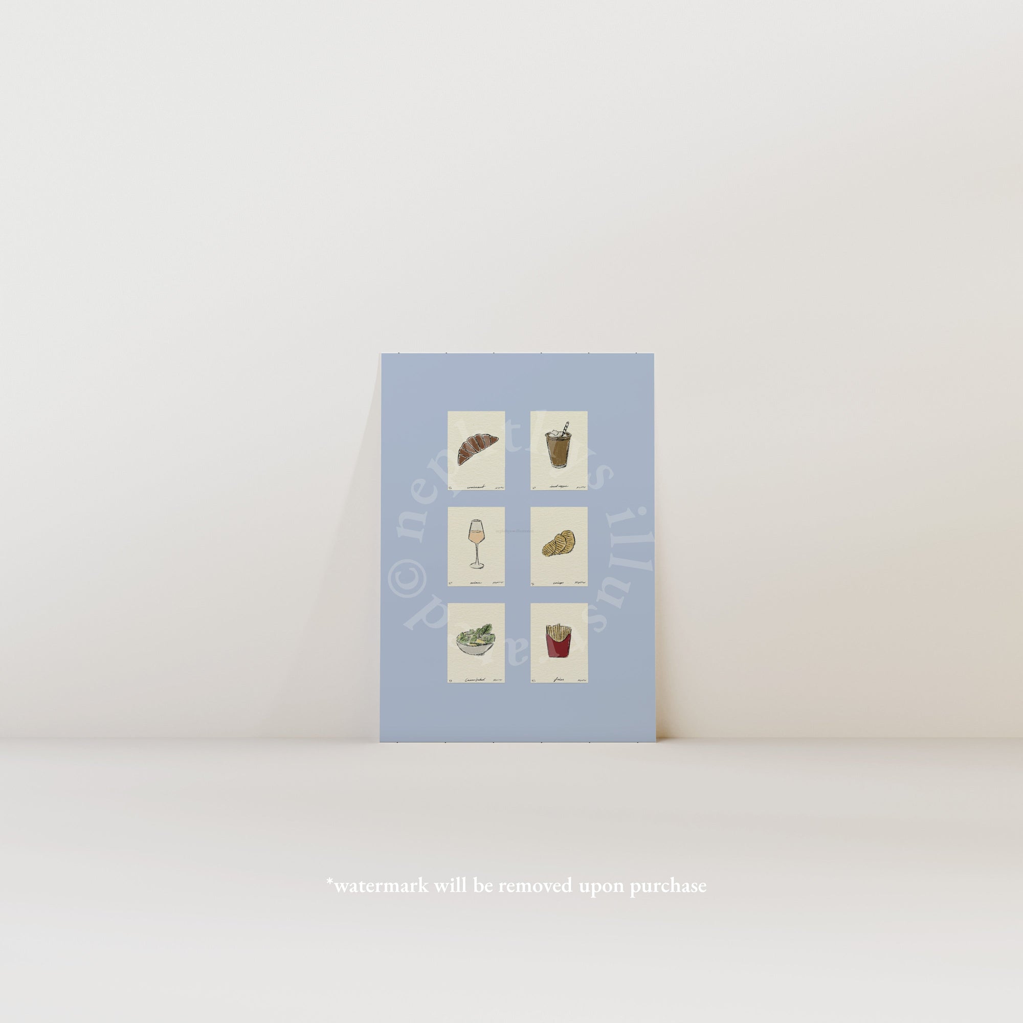 Signature Snacks Print Set