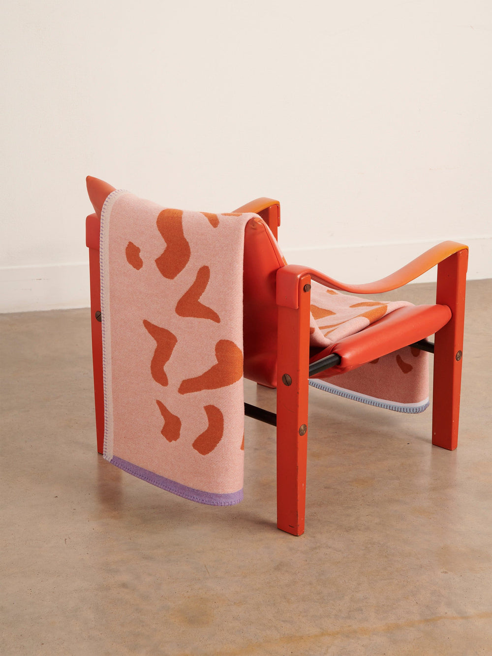 Scatter Blanket Orange + Pink