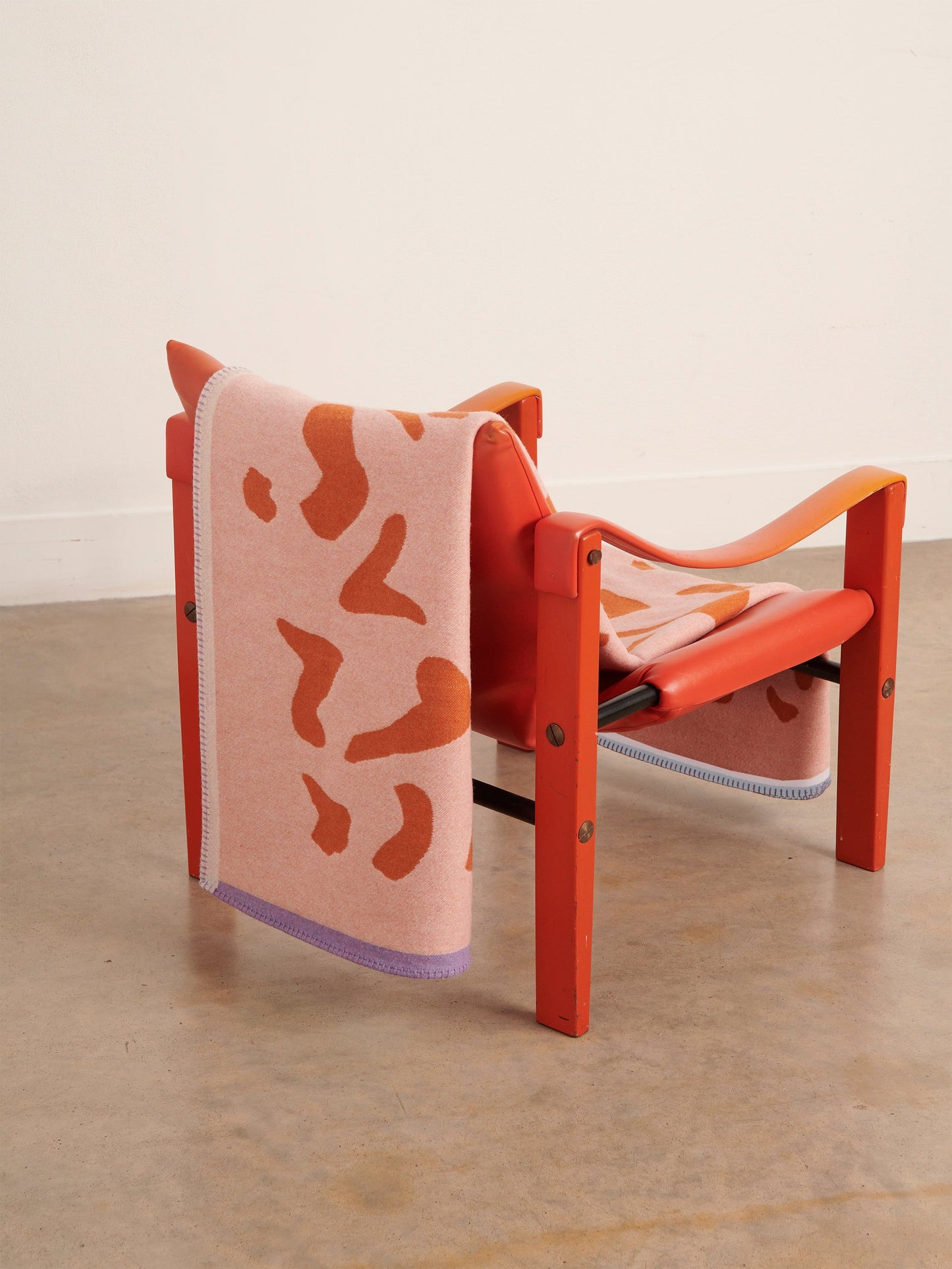 Scatter Blanket Orange + Pink