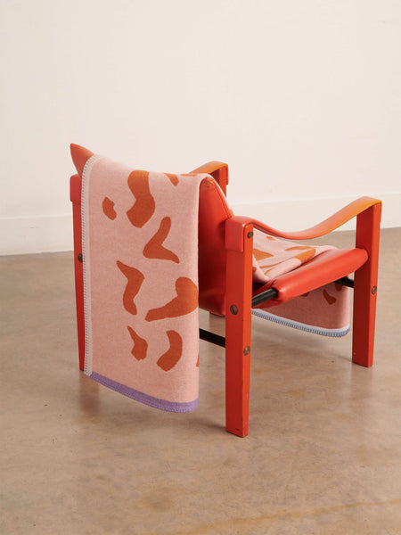 Scatter Blanket Orange + Pink