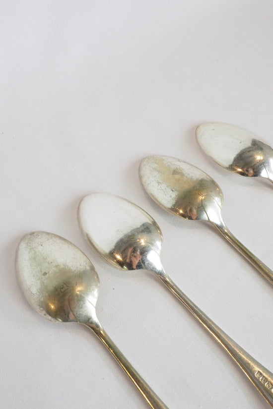 4 Vintage Silver Plate Spoons