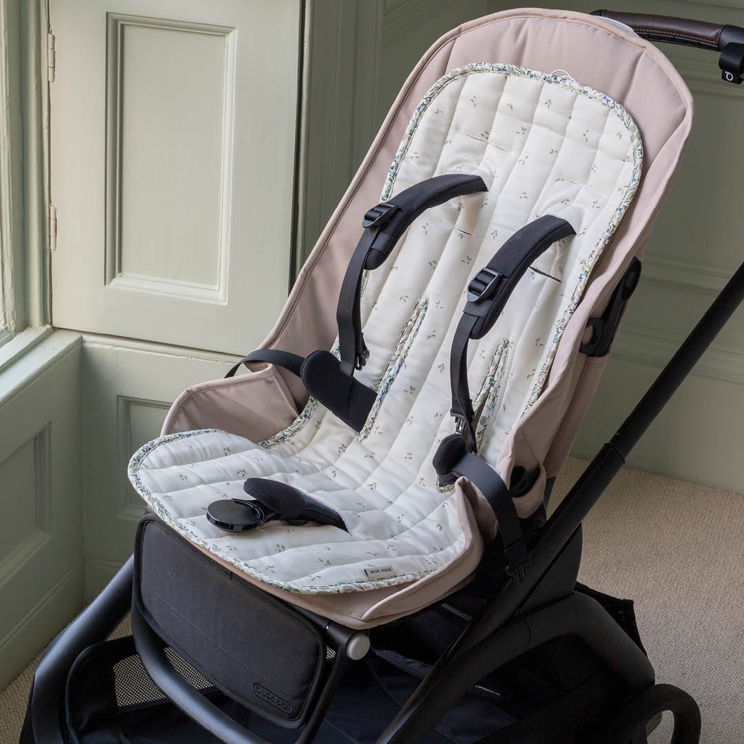 Pram Liner - Riverbank / Nettle Scatter