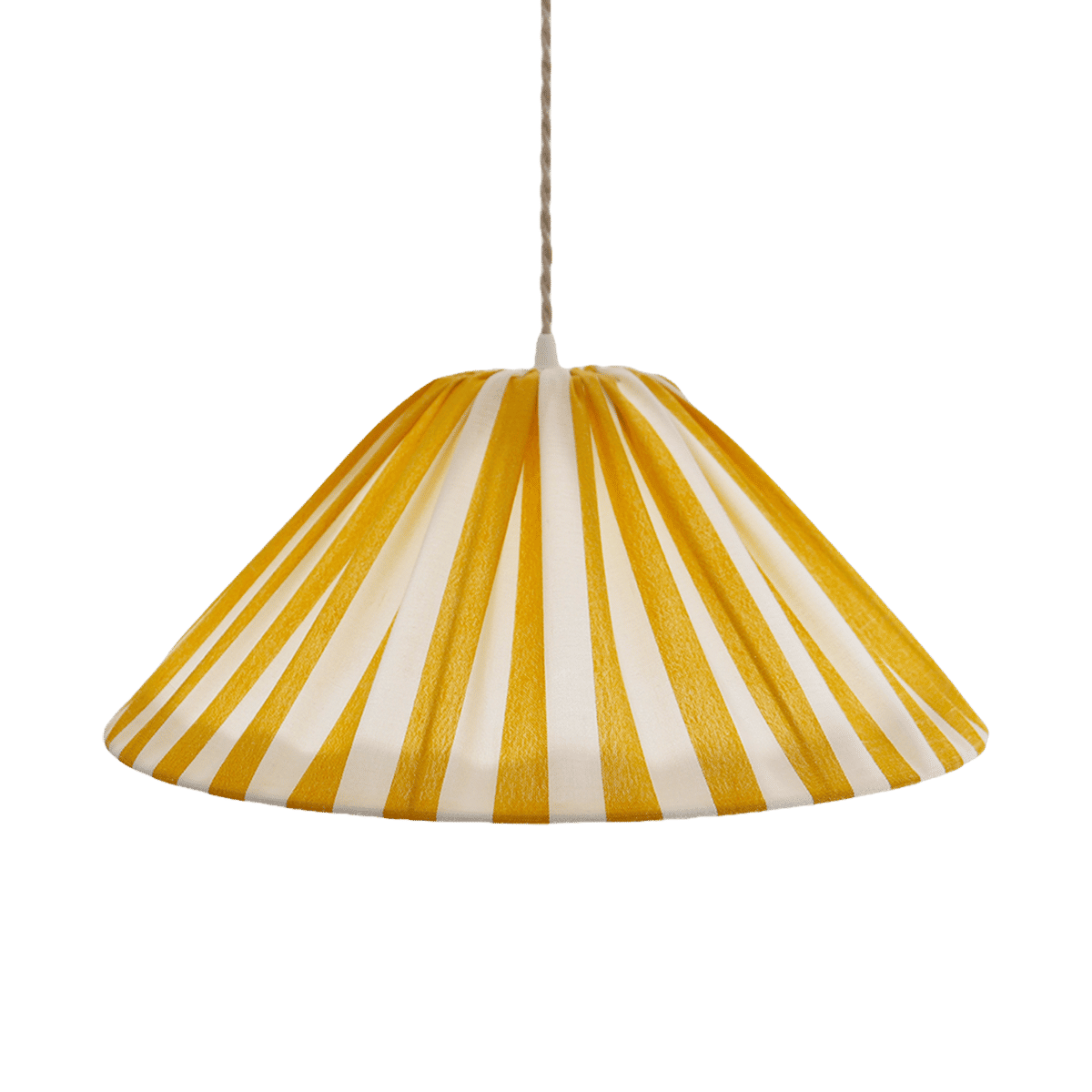 Conical Pendant Light Striped Malala “Rayures”