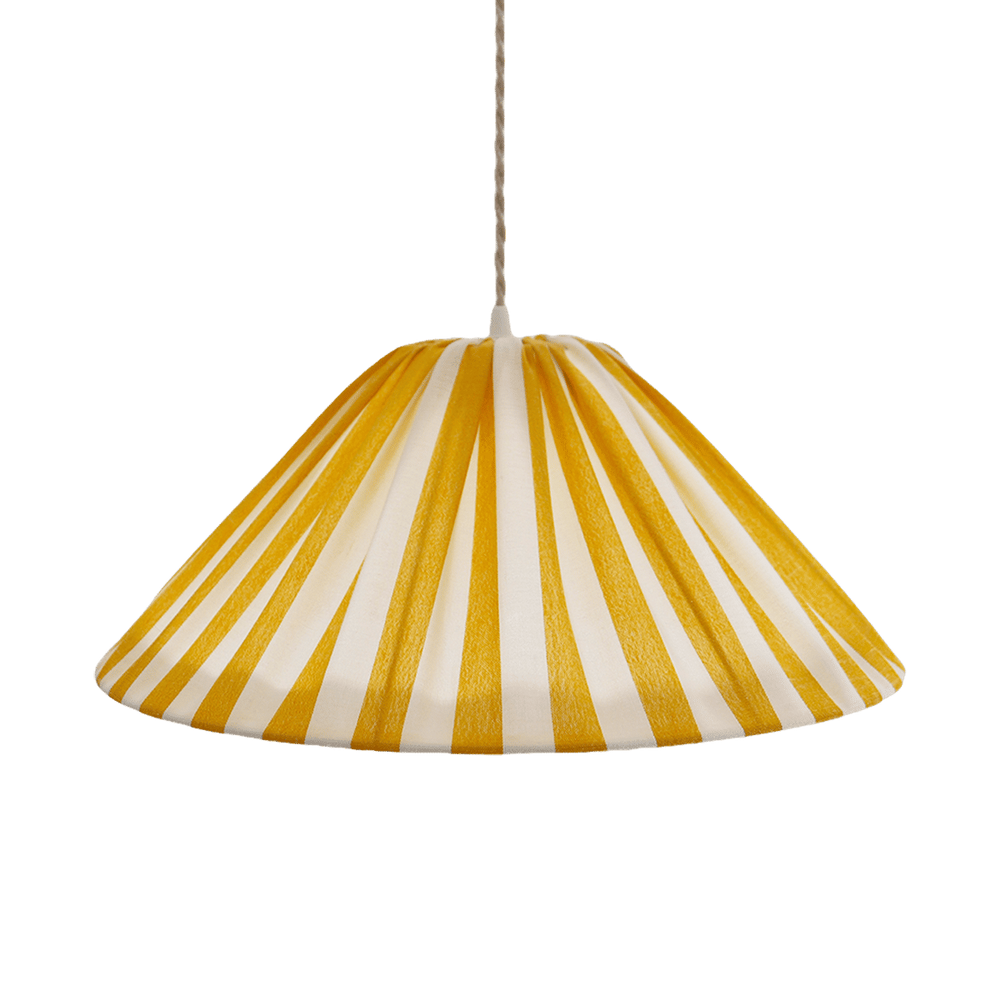Conical Pendant Light Striped Malala “Rayures”