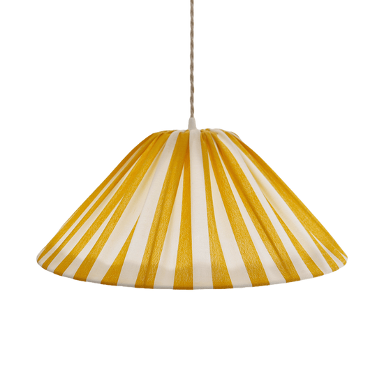 Conical Pendant Light Striped Malala “Rayures”