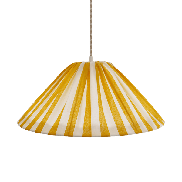 Conical Pendant Light Striped Malala “Rayures”