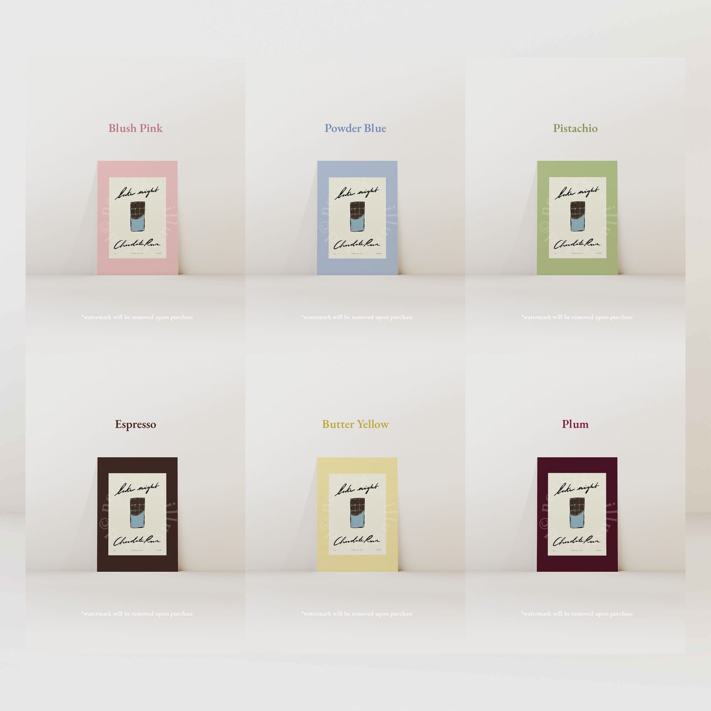 Late Night Chocolate Run Print