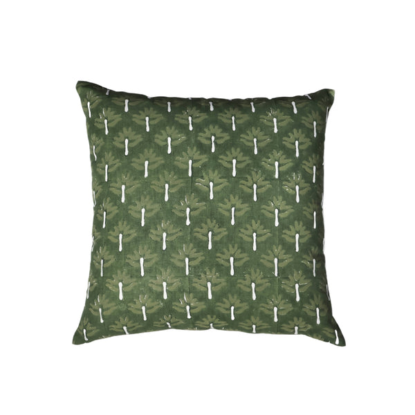 Zeenat Throw Pillow Cover - Chive