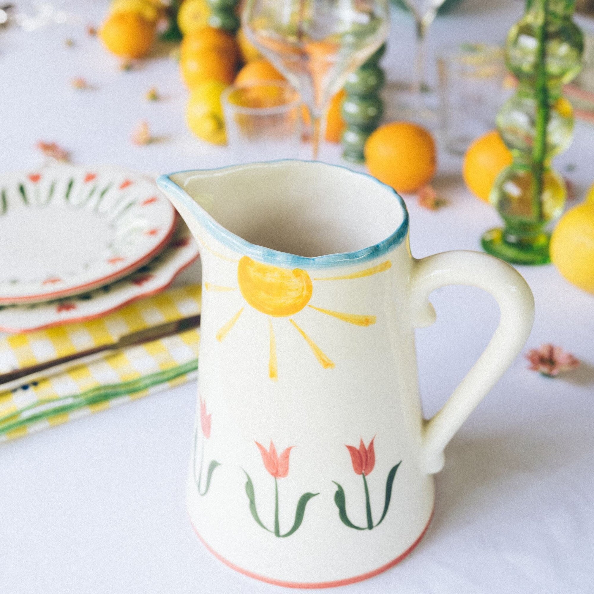 Fan Fan Flower Pitcher