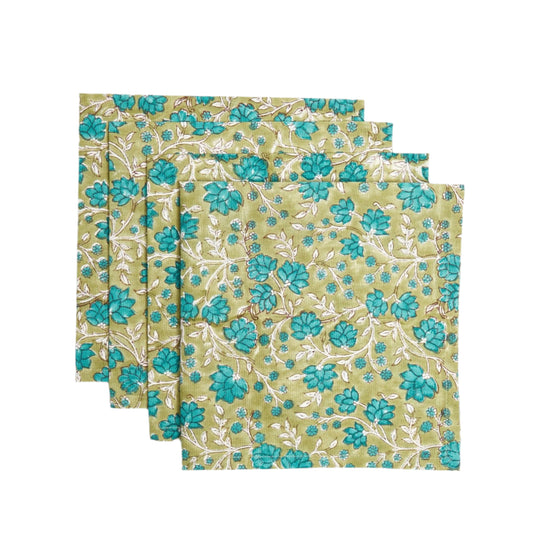 Meadow Green Napkins (set of 4)
