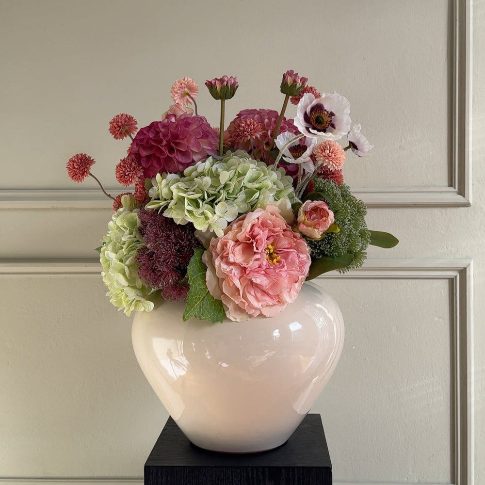 Aida - Faux Flower Arrangement - Pinks, Purples & Green