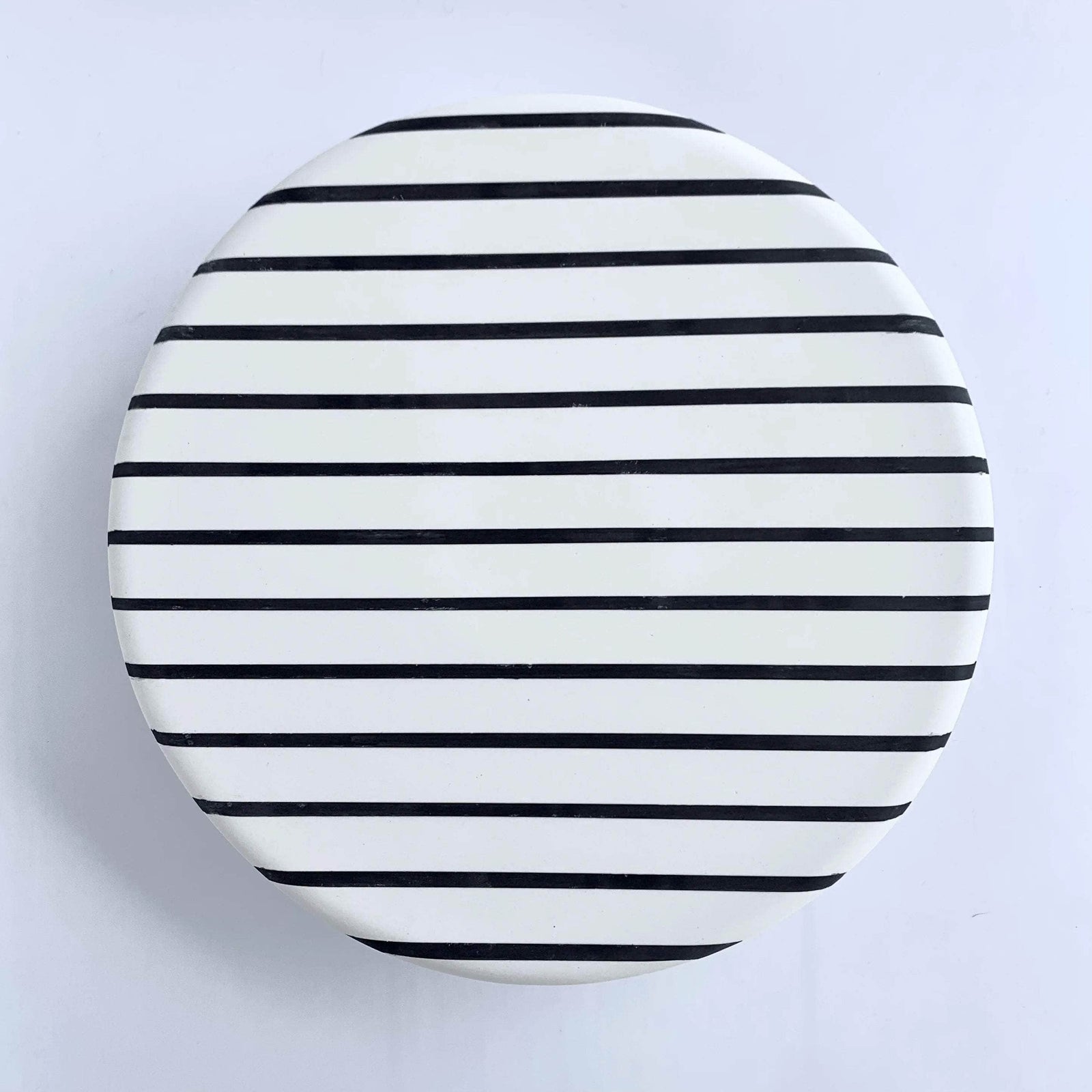 Striped Cake Stand