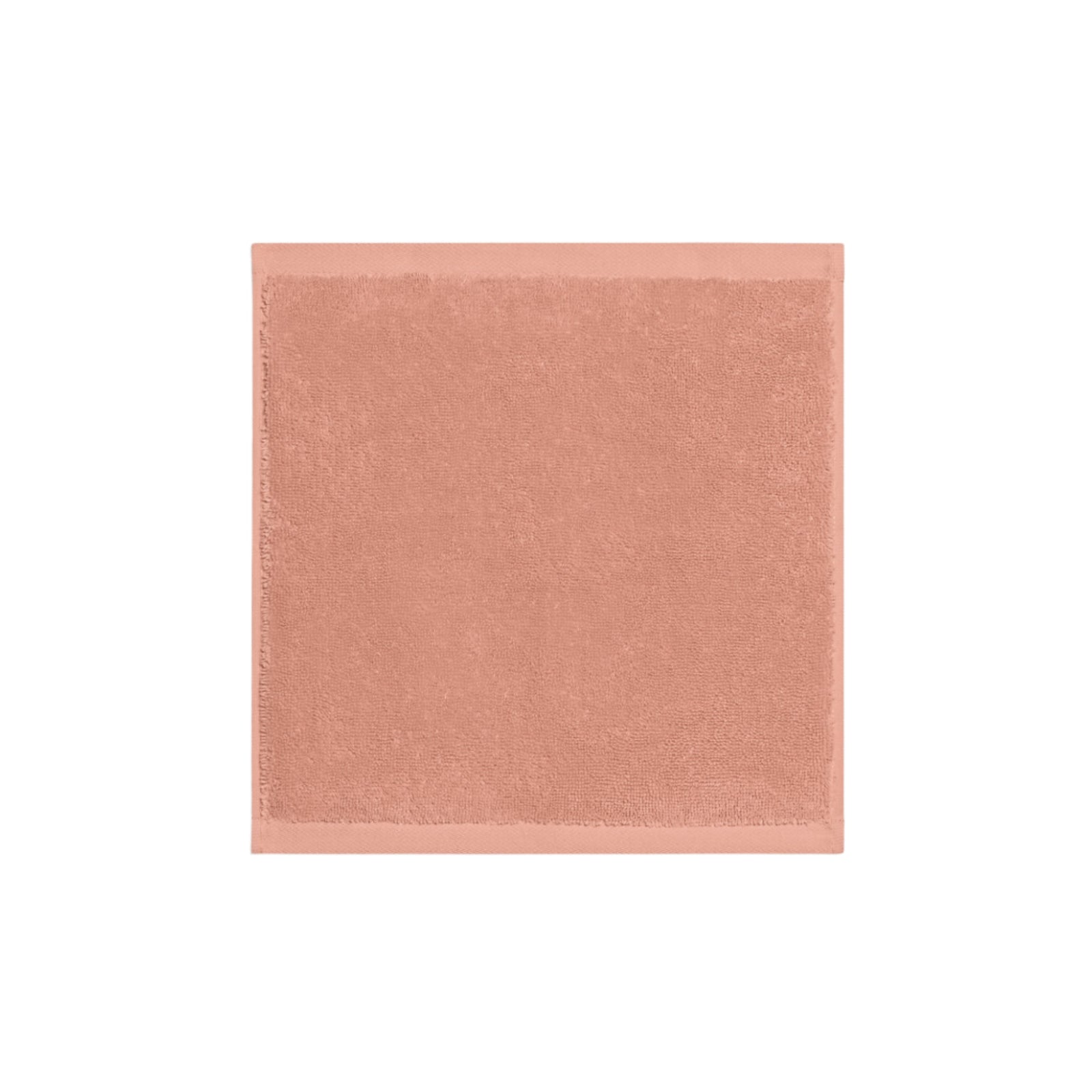 Organic Cotton Face Towel - Terracotta