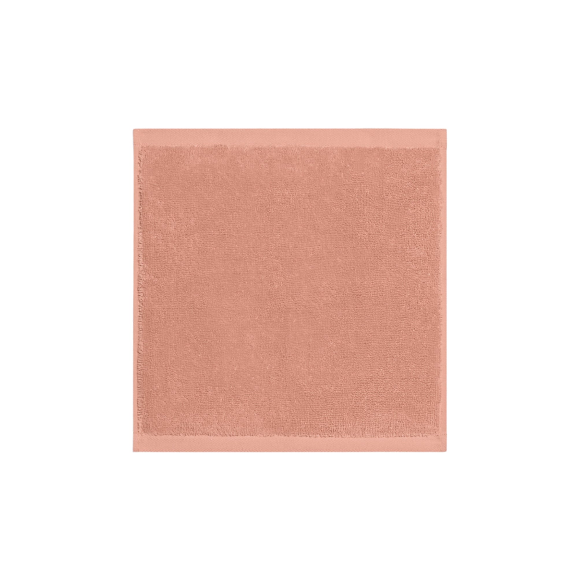Organic Cotton Face Towel - Terracotta