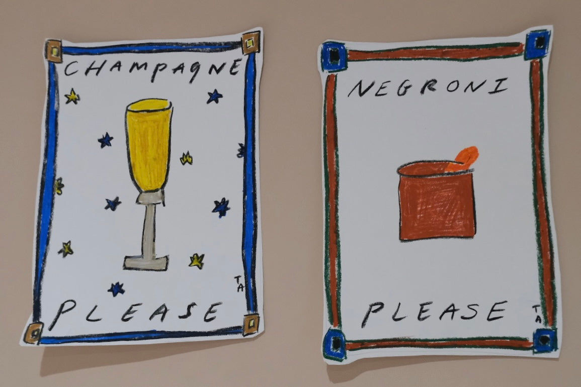 Champagne Please Artwork