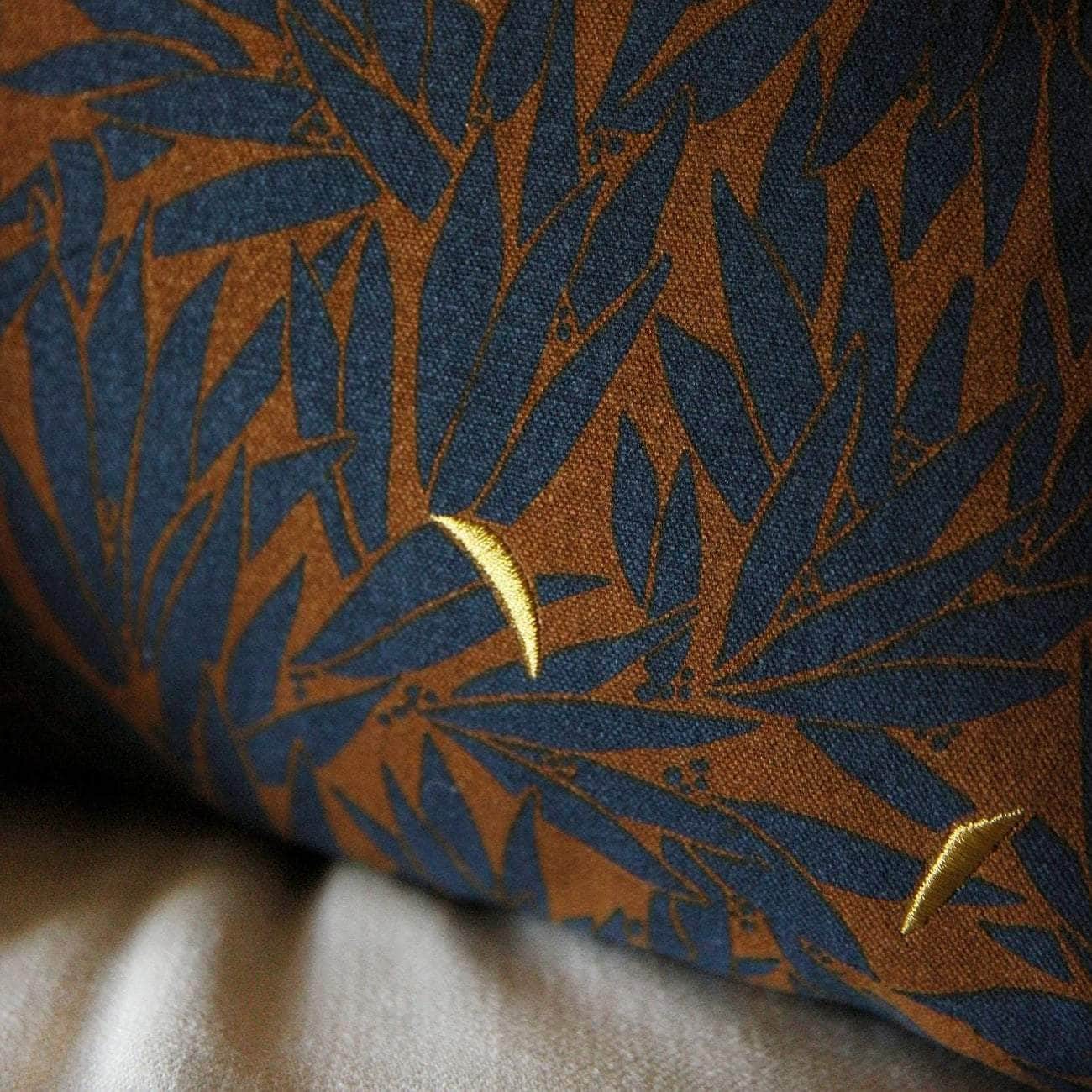Cushion Yoko Spice & Navy