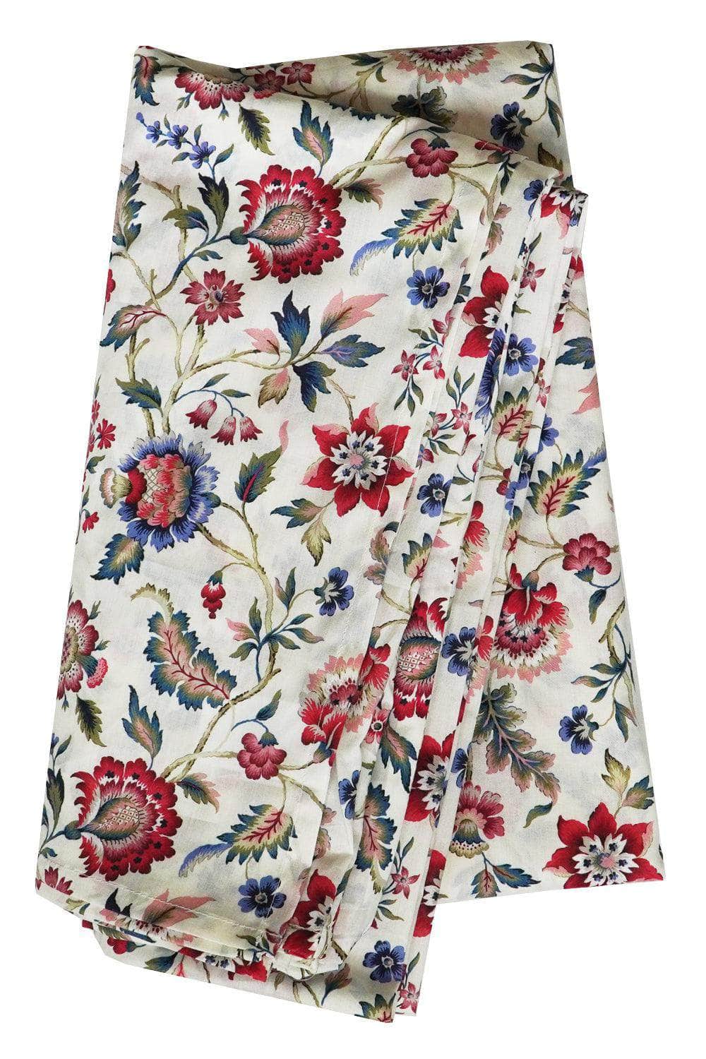 Flat Top Sheet Made With Liberty Fabric Eva Belle