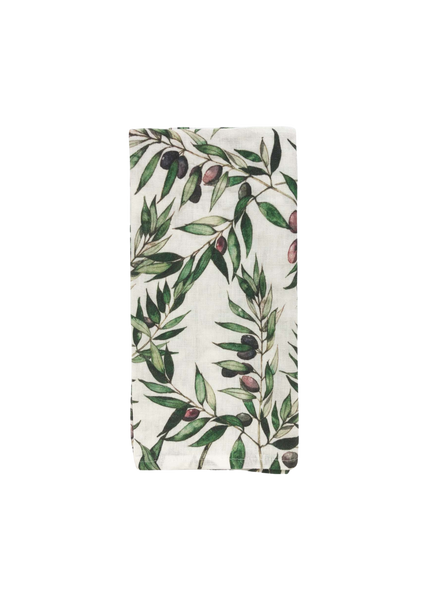 Olive Linen Napkin