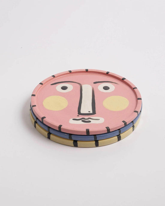 Isolation Face Plate Pale Blue 19cm