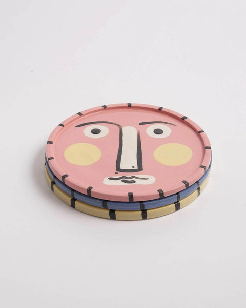 Isolation Face Plate Pale Blue 19cm