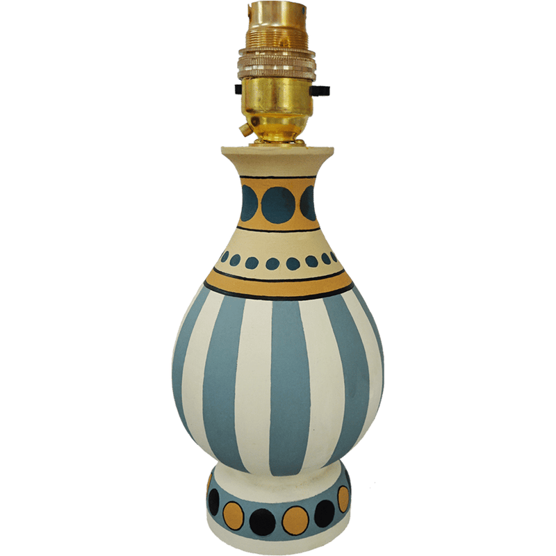 Marquee Hand Painted Vase Lamp