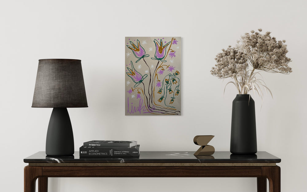 Multi-Colored Floral | Original Painting A3