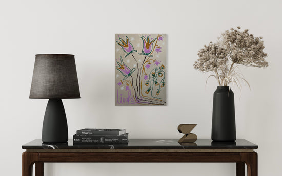 Multi-Colored Floral | Original Painting A3
