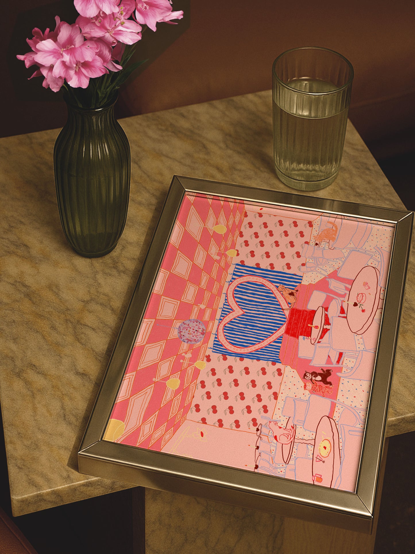 Dorfdisco - Fine Art Print