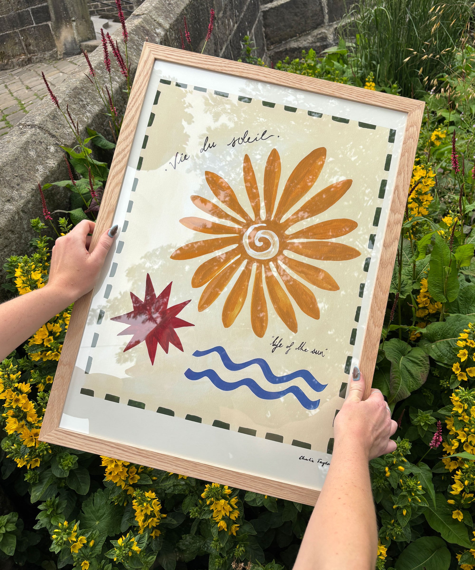 'Vie Du Soleil' Print