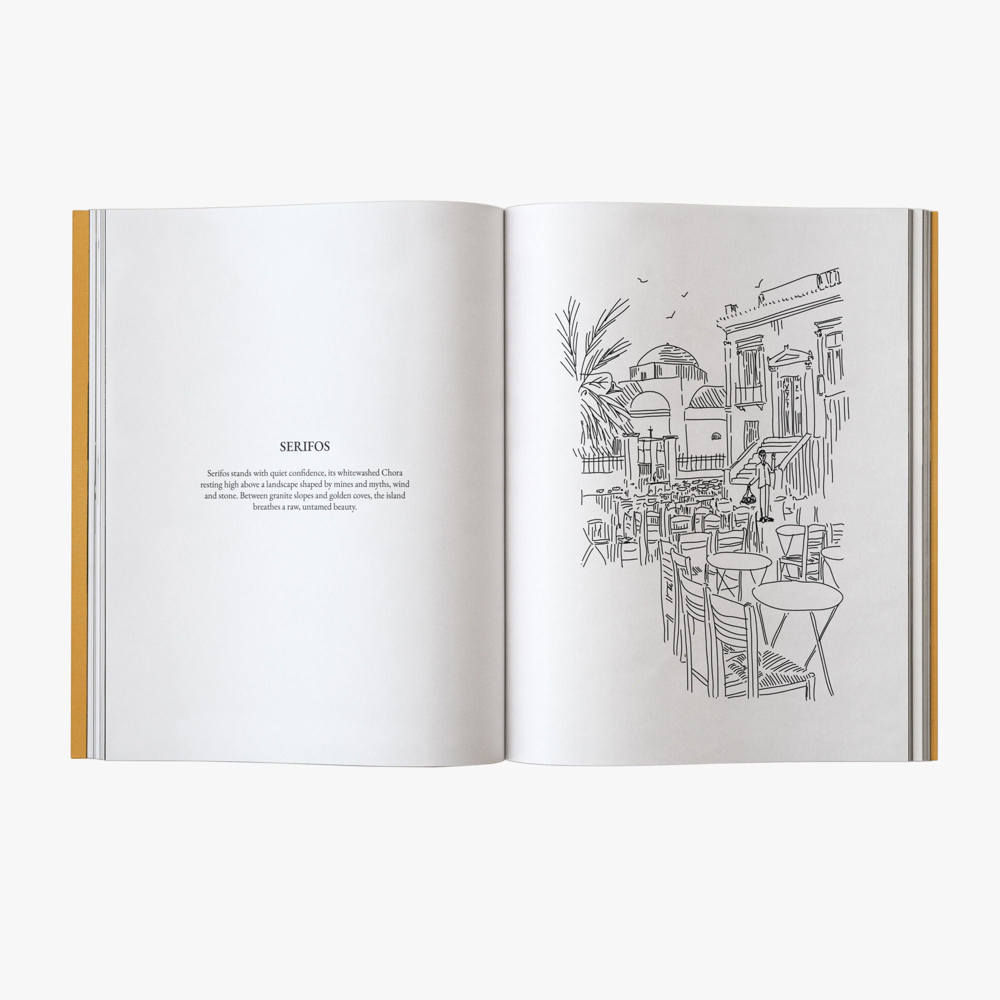 Greek Island Sketches Book