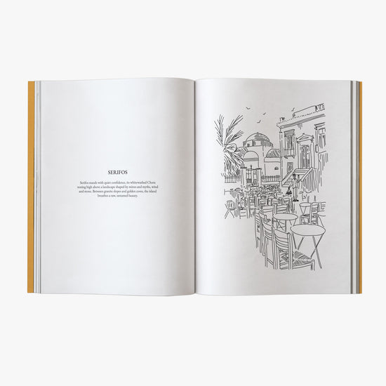 Greek Island Sketches Book