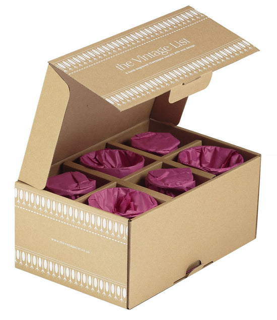 Crystal Wine Glasses with Ovals Design