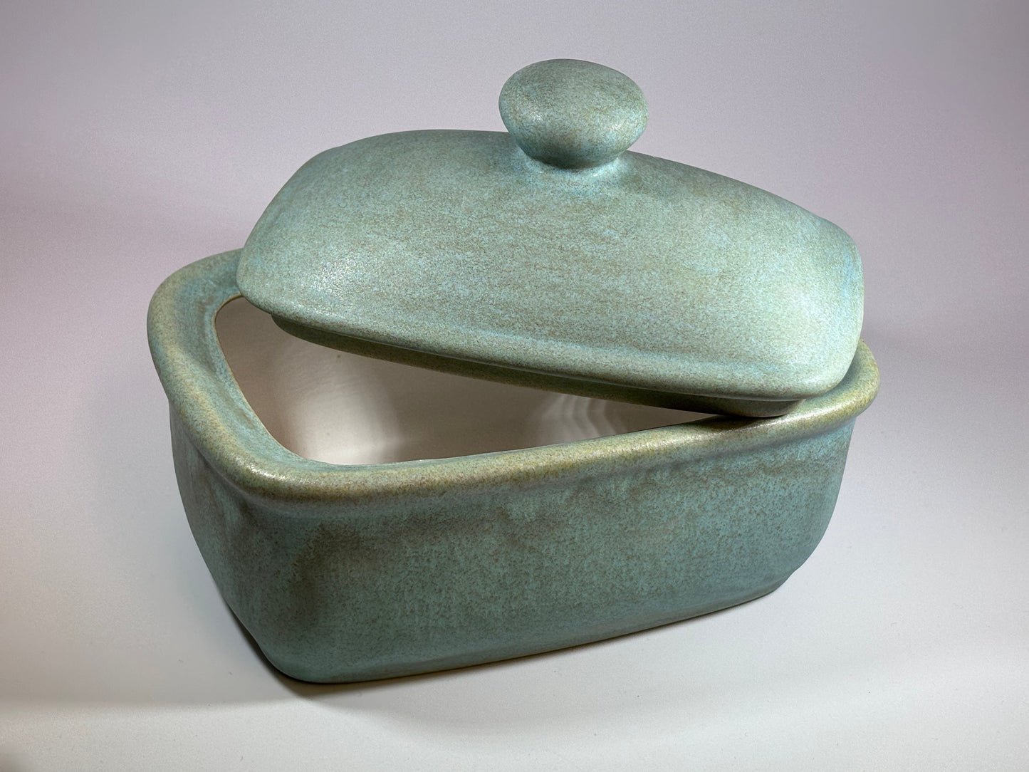 Butter Dish with Lid - Cornish Copper