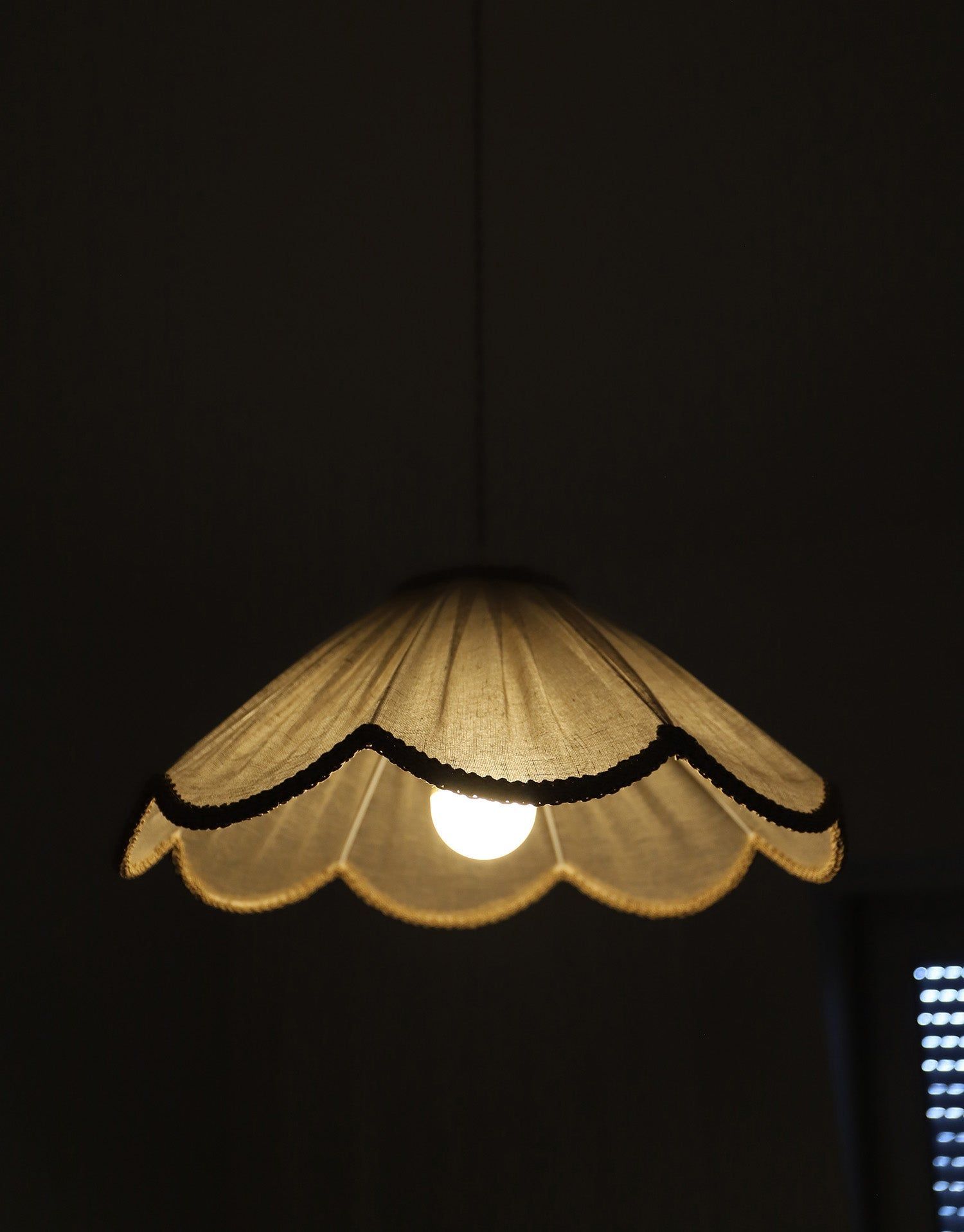Françoise "Classic Beige" Floral Pendant Light